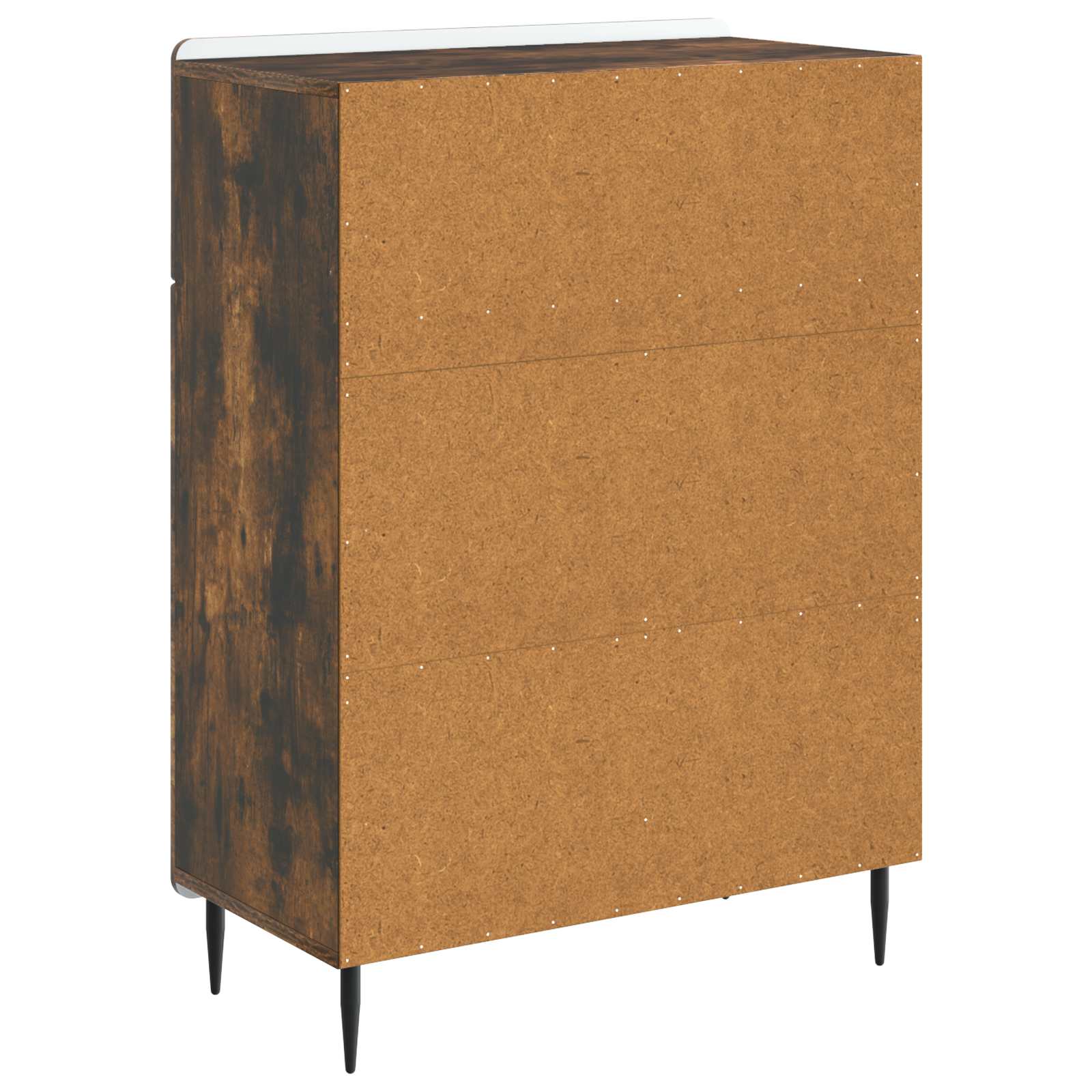 Aparador Roble Ahumado 66 x 34,5 x 92 cm Madera de Ingeniería