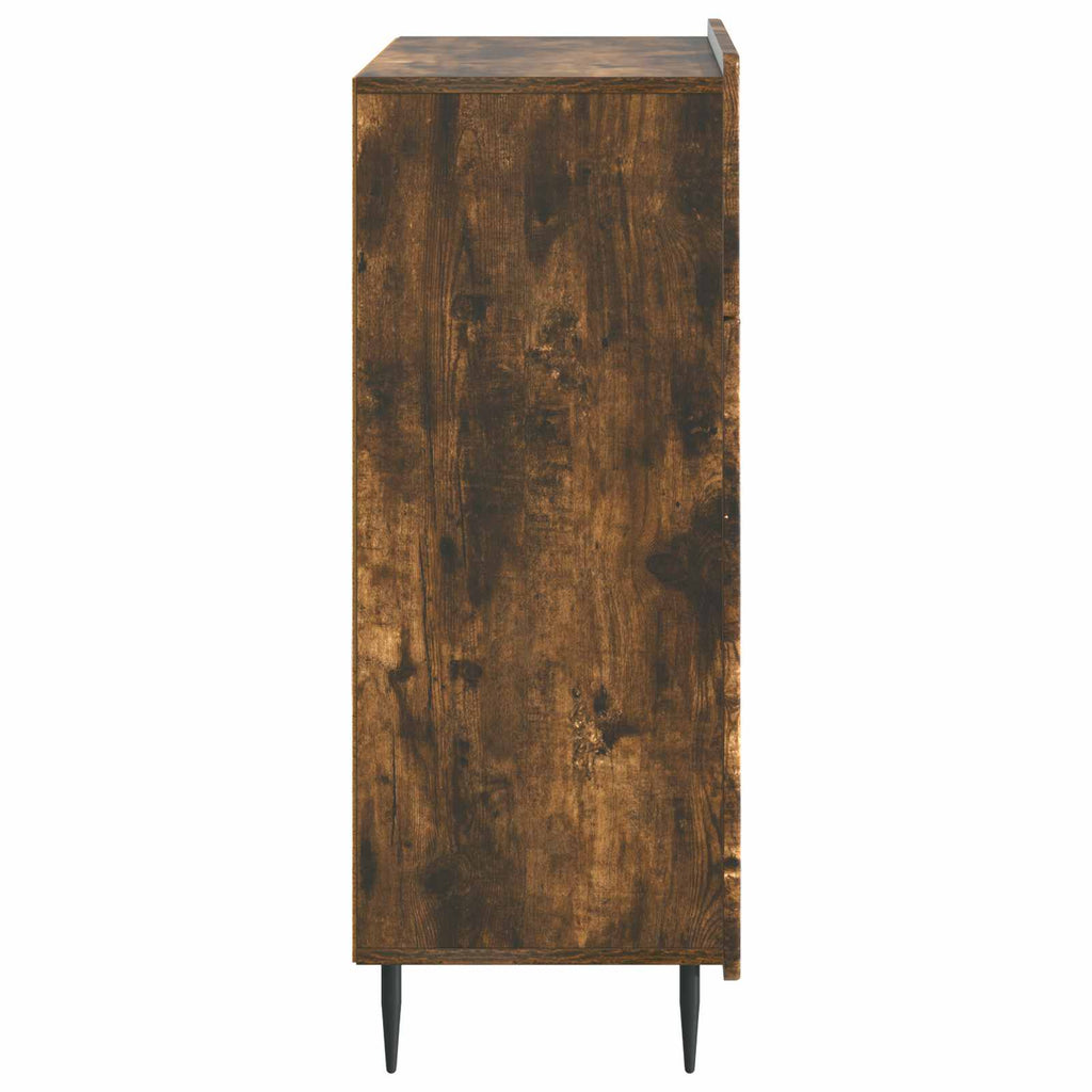 Aparador Roble Ahumado 66 x 34,5 x 92 cm Madera de Ingeniería