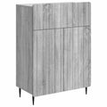 Aparador Gris Sonoma 66 x 34,5 x 92 cm Madera de Ingeniería