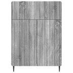Aparador Gris Sonoma 66 x 34,5 x 92 cm Madera de Ingeniería