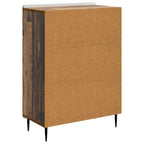 Aparador con cajón Madera envejecida 66 x 34,5 x 92 cm