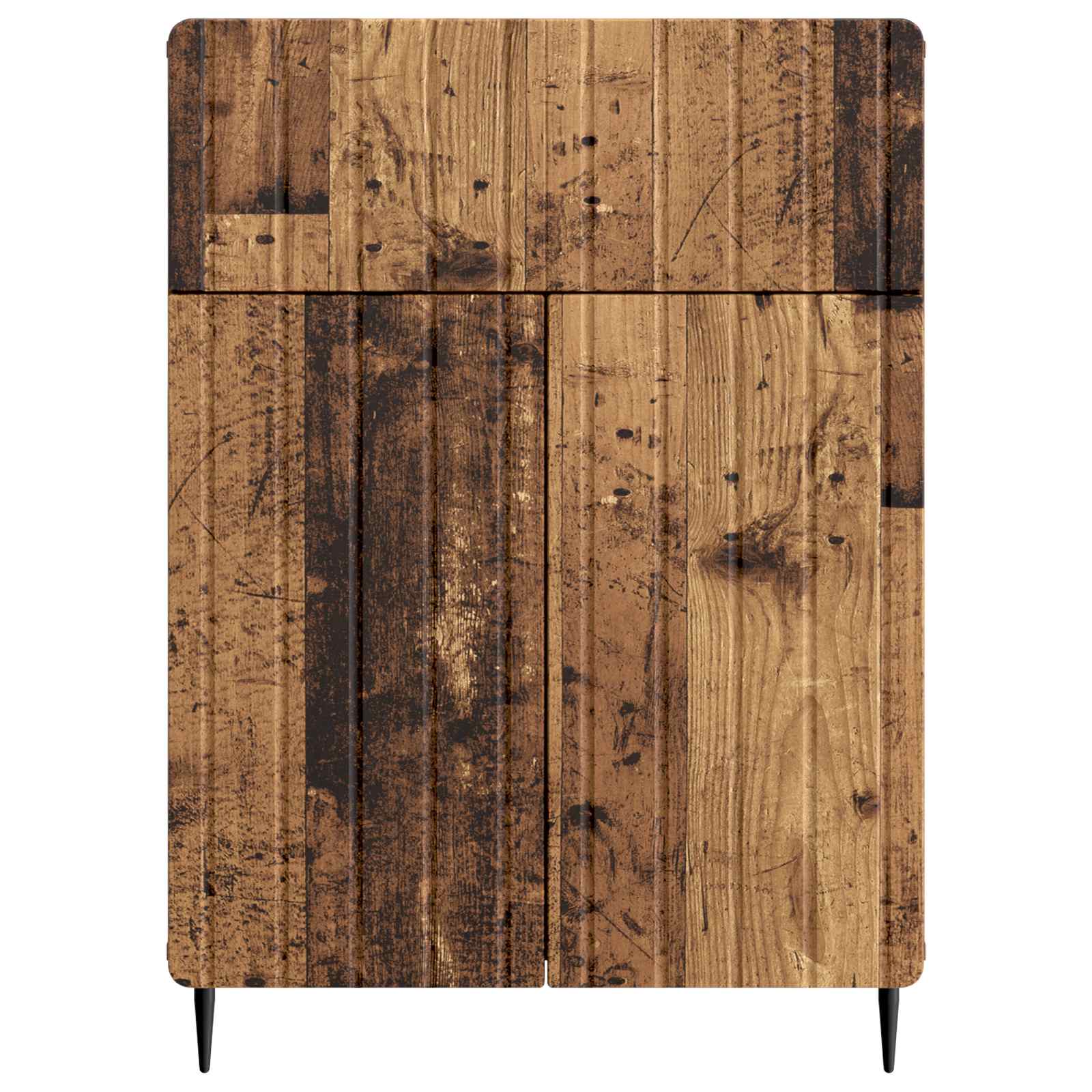Aparador con cajón Madera envejecida 66 x 34,5 x 92 cm