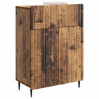 Aparador con cajón Madera envejecida 66 x 34,5 x 92 cm