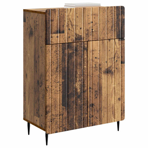 Aparador com gaveta Madeira envelhecida 66 x 34,5 x 92 cm