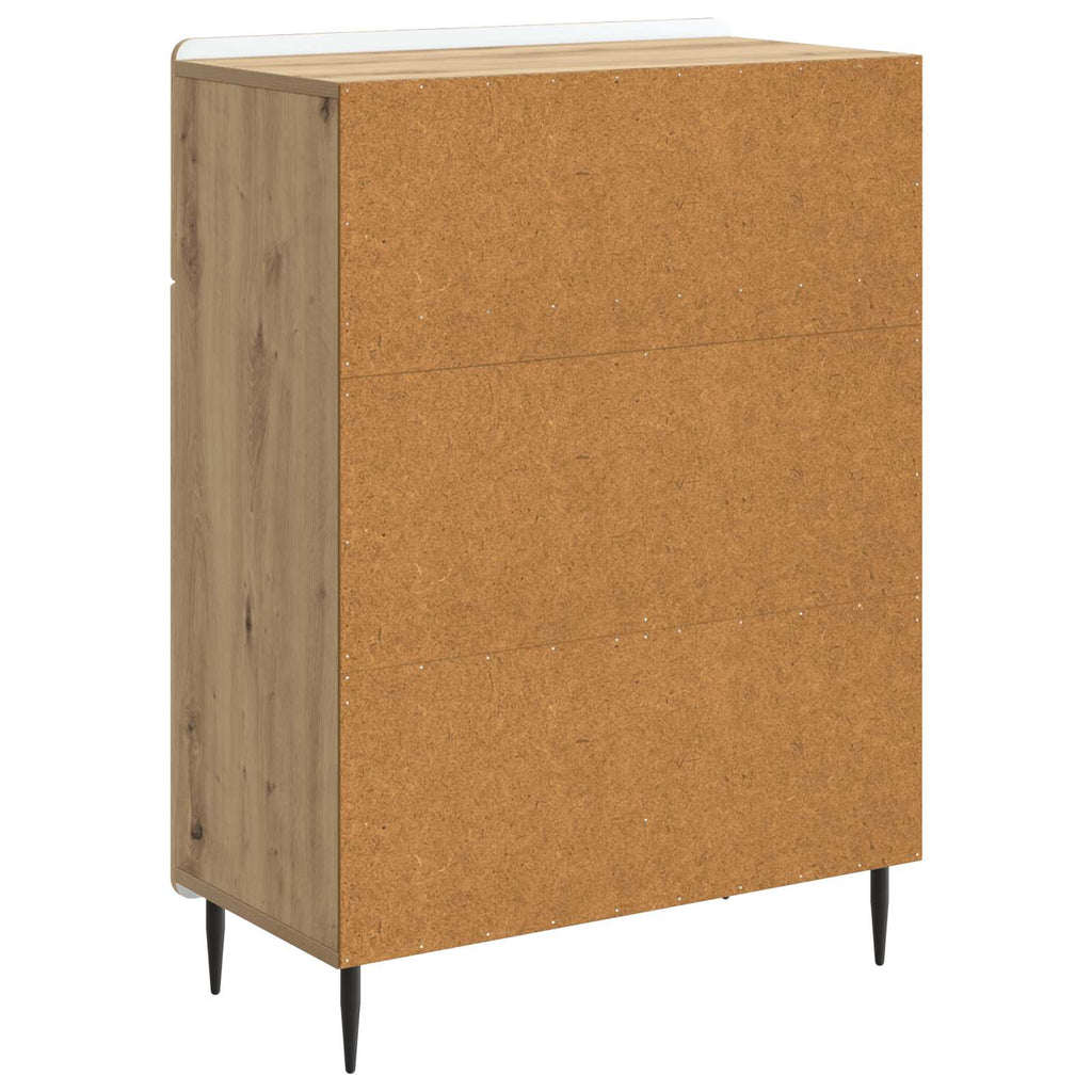 Aparador Roble Artesanal 66 x 34,5 x 92 cm Madera de Ingeniería