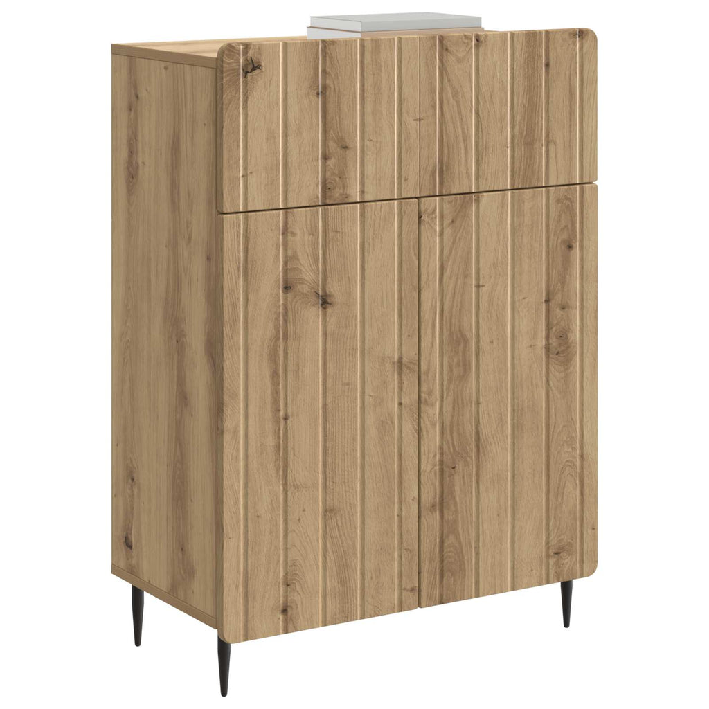Aparador Roble Artesanal 66 x 34,5 x 92 cm Madera de Ingeniería