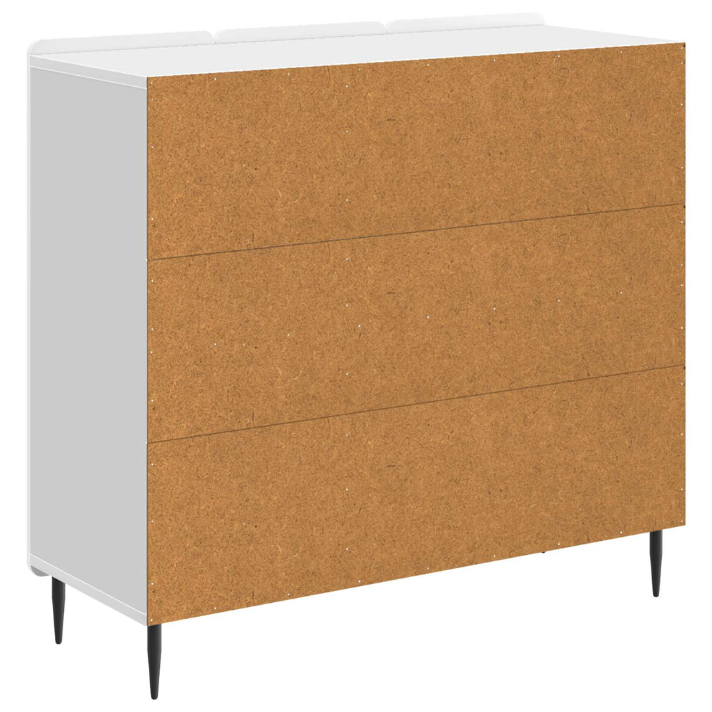Aparador Brillante 89 x 34,5 x 82 cm Madera de Ingeniería