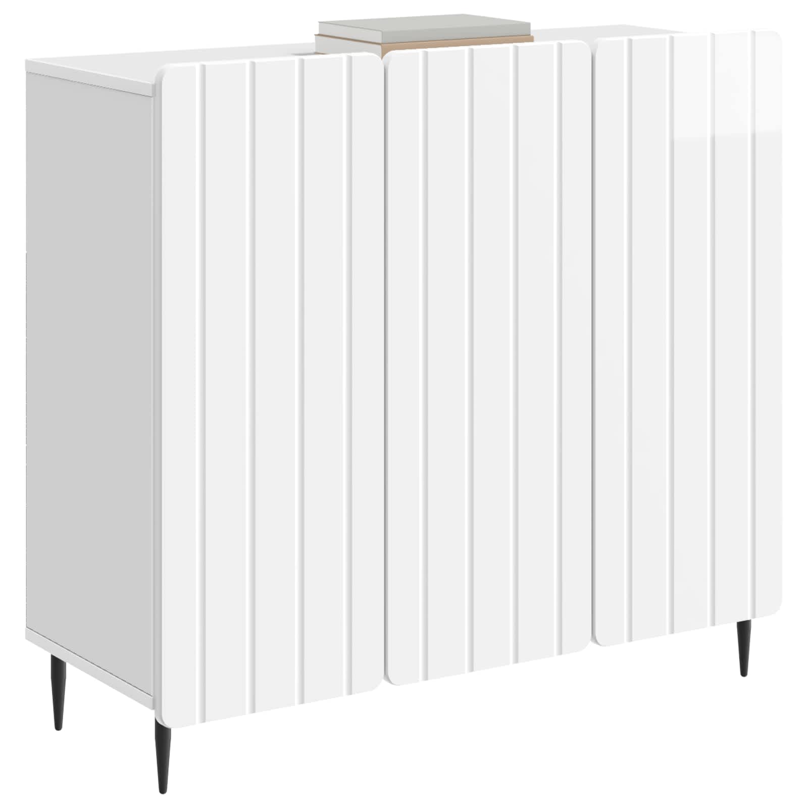 Aparador Brillante 89 x 34,5 x 82 cm Madera de Ingeniería