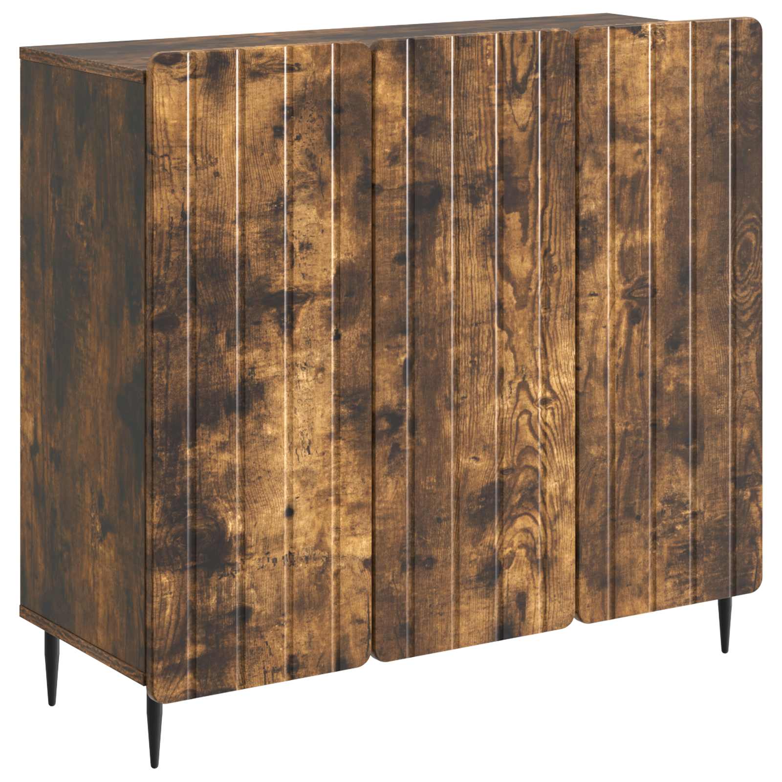 Sideboard Black 89 x 34.5 x 82 cm Engineered Wood