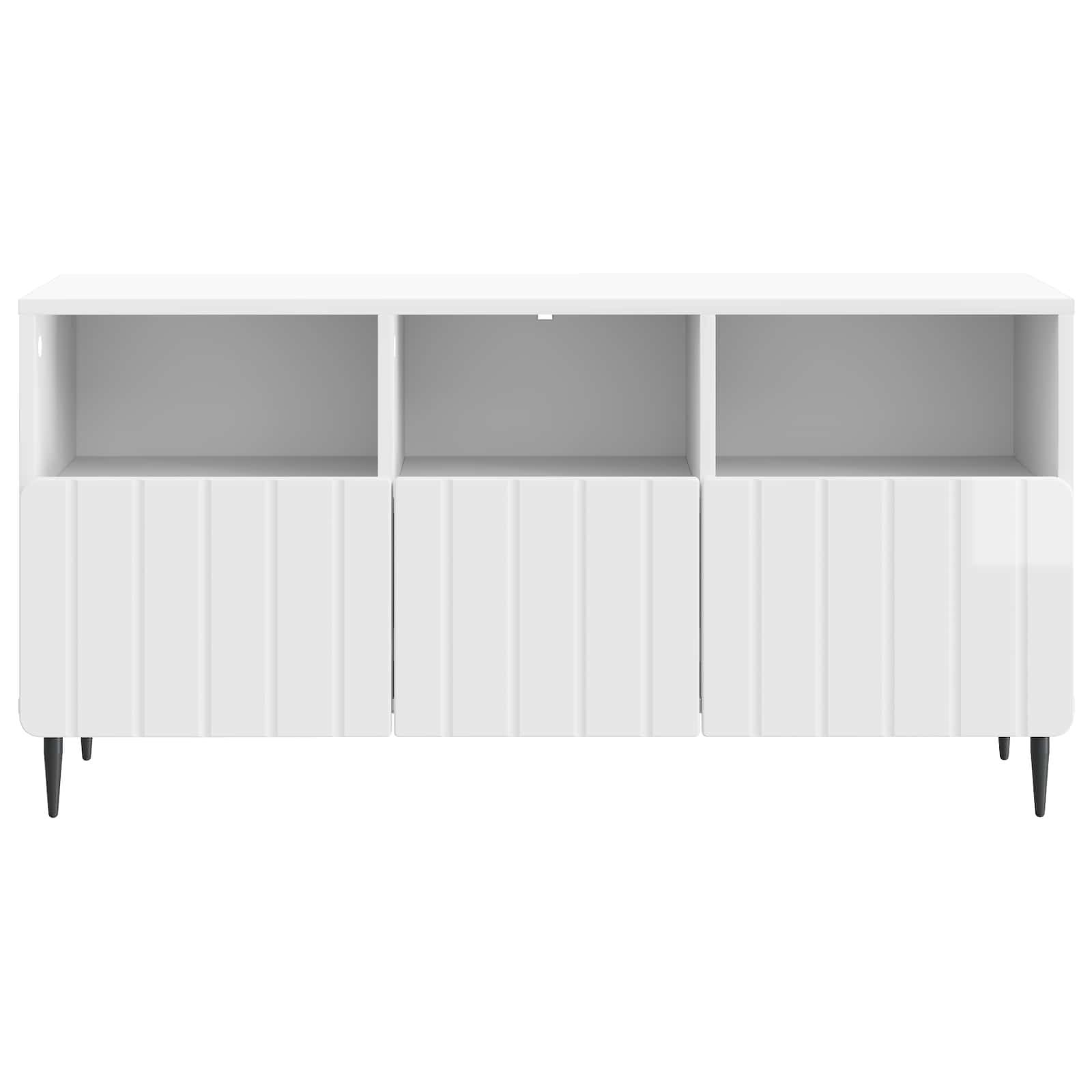 Mueble de TV Brillante 102 x 34,5 x 50 cm Madera de Ingeniería