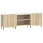 Sonoma Oak TV Cabinet 150 x 31 x 52 cm Engineered Wood