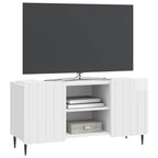 Mueble de TV Brillante 102 x 34,5 x 52 cm Madera de Ingeniería