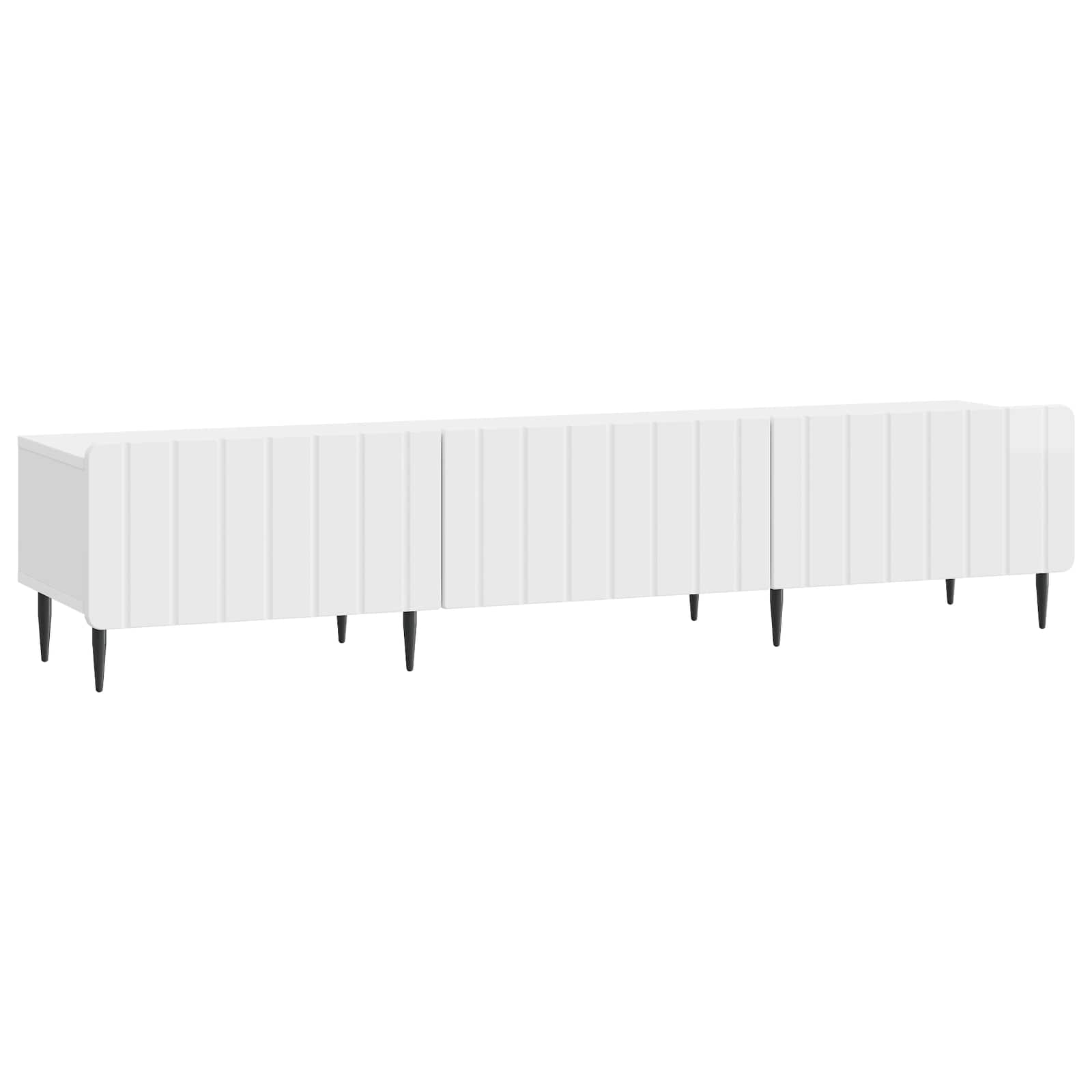 Mueble de TV Brillante 147 x 34,5 x 32 cm Madera de Ingeniería