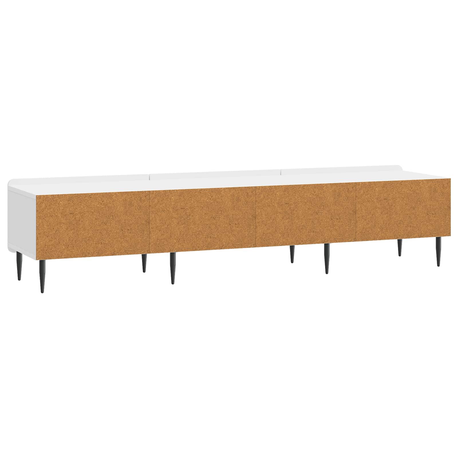 Mueble de TV Brillante 147 x 34,5 x 32 cm Madera de Ingeniería