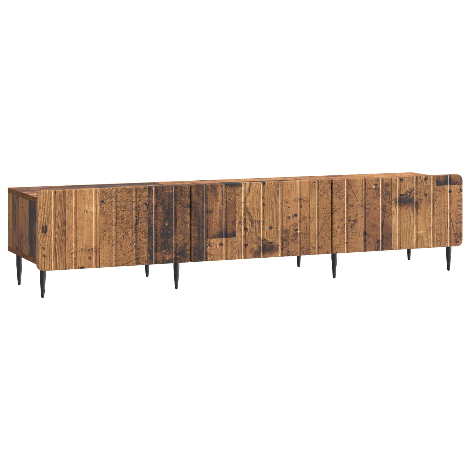 Mueble de TV Brillante 147 x 34,5 x 32 cm Madera de Ingeniería