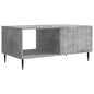 Mesa de Café Roble Negro 102 x 55 x 42 cm Madera de ingeniería