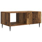 Mesa de Café Roble Negro 102 x 55 x 42 cm Madera de ingeniería
