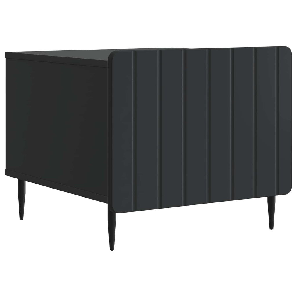 Mesa de Café Negro 49 x 50 x 42 cm Madera de Ingeniería