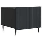 Mesa de Café Negro 49 x 50 x 42 cm Madera de Ingeniería