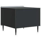 Mesa de Café Negro 49 x 50 x 42 cm Madera de Ingeniería