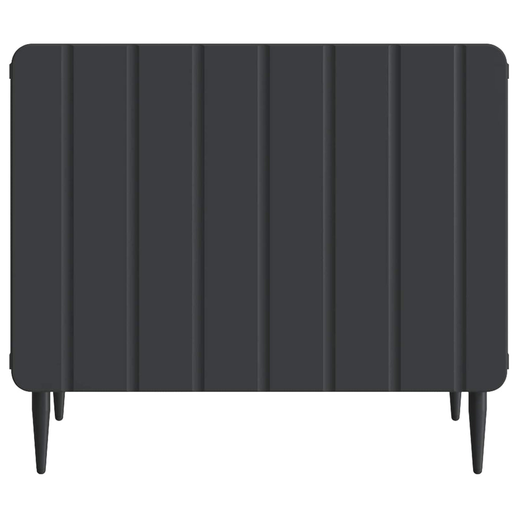Mesa de Café Negro 49 x 50 x 42 cm Madera de Ingeniería