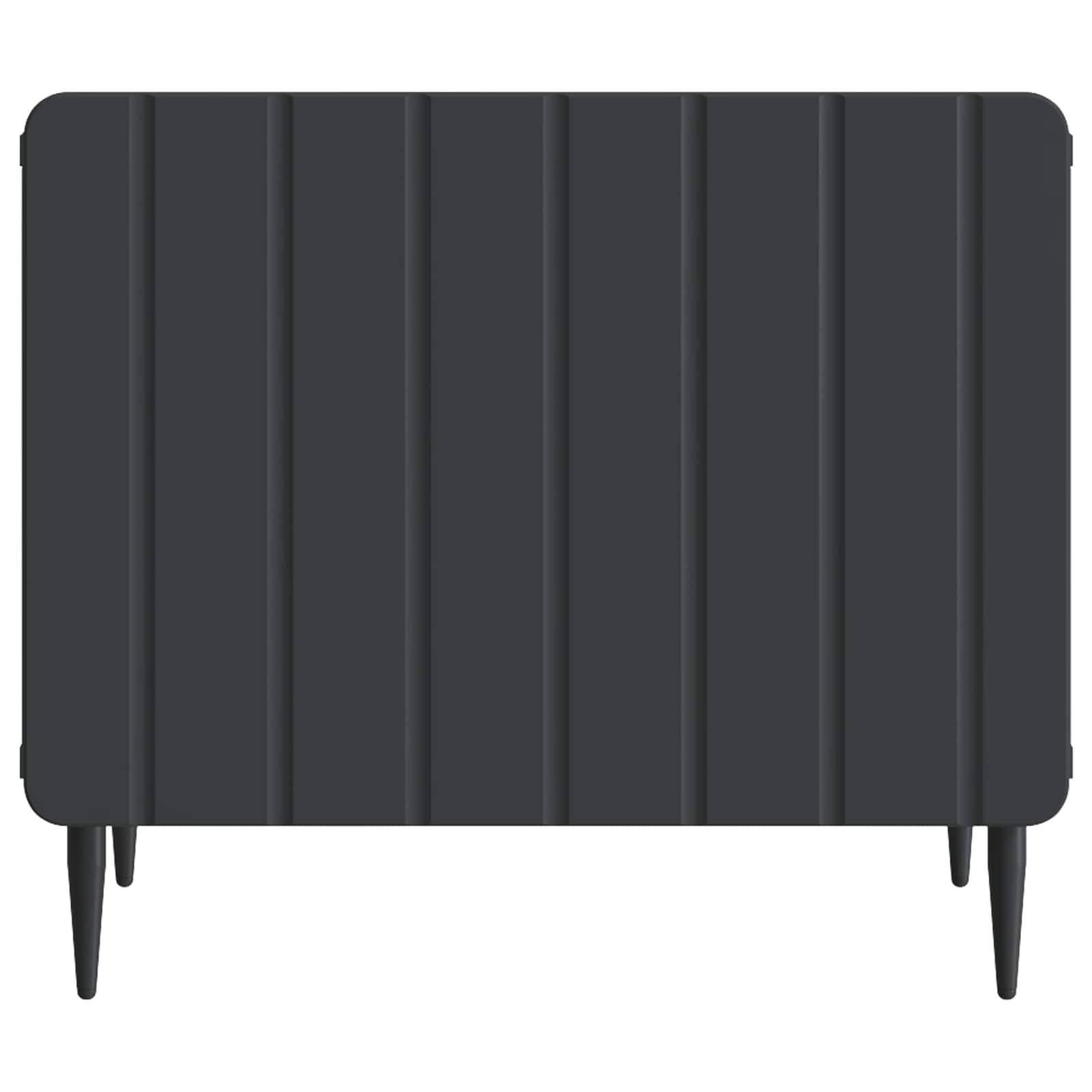 Mesa de Café Negro 49 x 50 x 42 cm Madera de Ingeniería