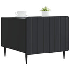 Mesa de Café Negro 49 x 50 x 42 cm Madera de Ingeniería