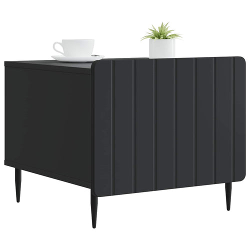 Mesa de Café Negro 49 x 50 x 42 cm Madera de Ingeniería