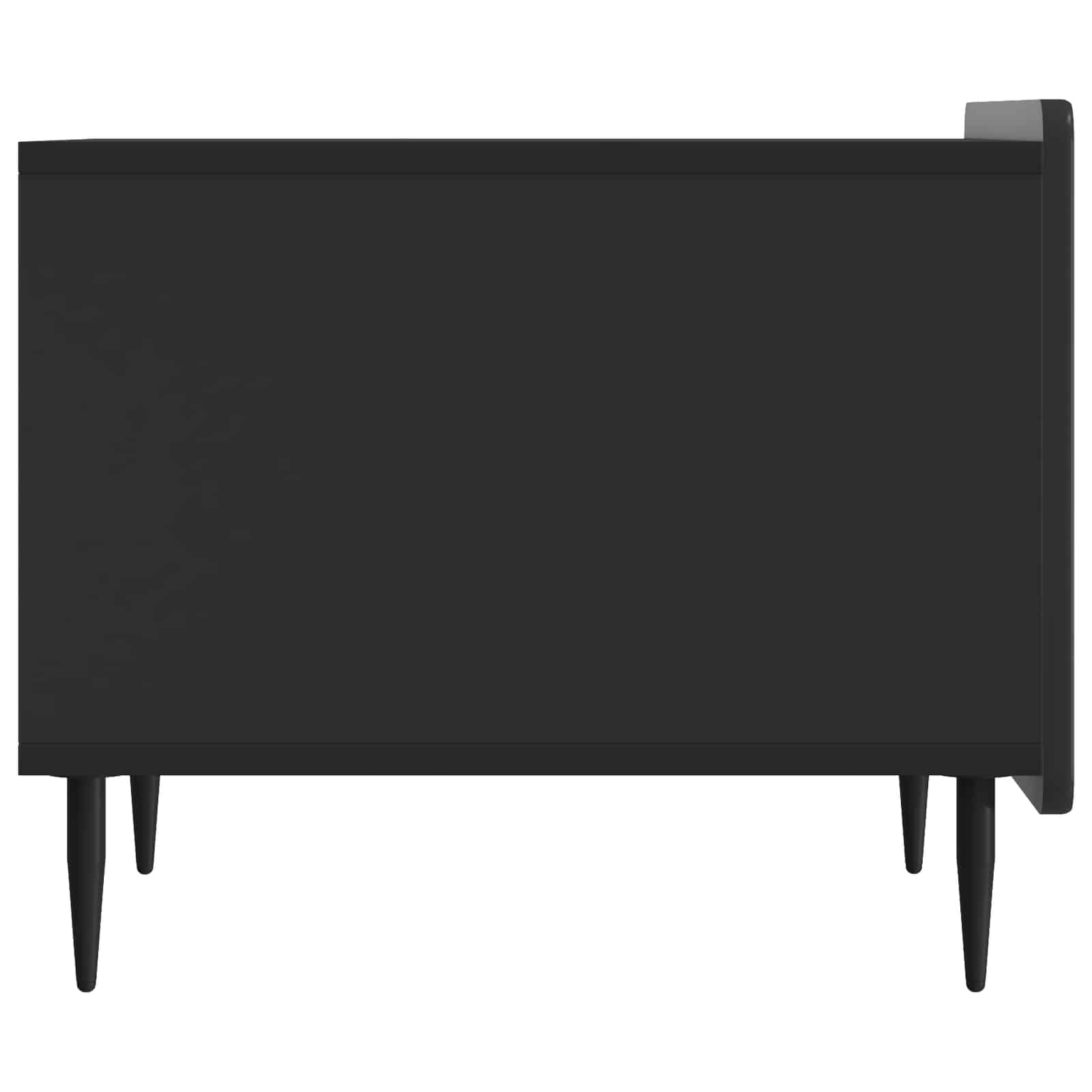 Mesa de Café Negro 49 x 50 x 42 cm Madera de Ingeniería