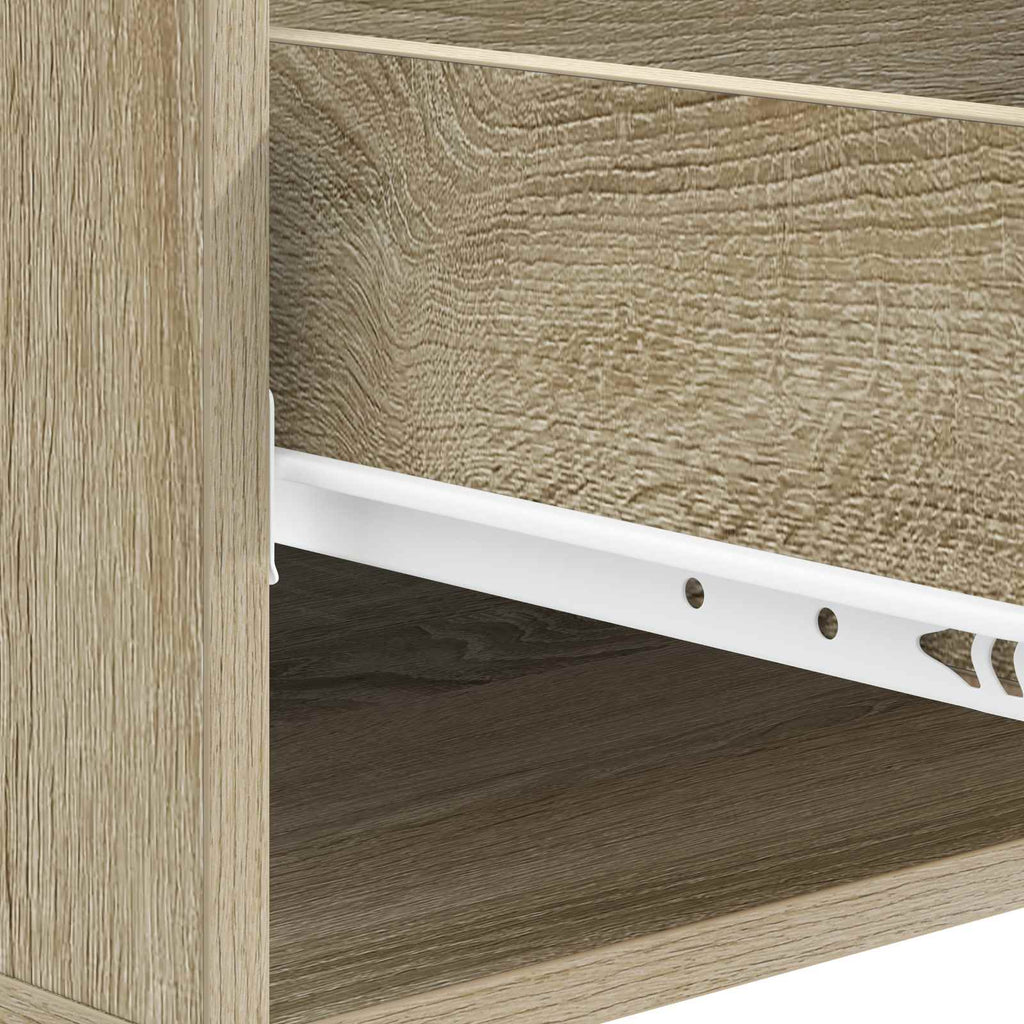 Mesa de Café Roble Sonoma 49 x 50 x 42 cm Madera de Ingeniería