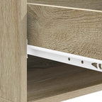 Mesa de Café Roble Sonoma 49 x 50 x 42 cm Madera de Ingeniería