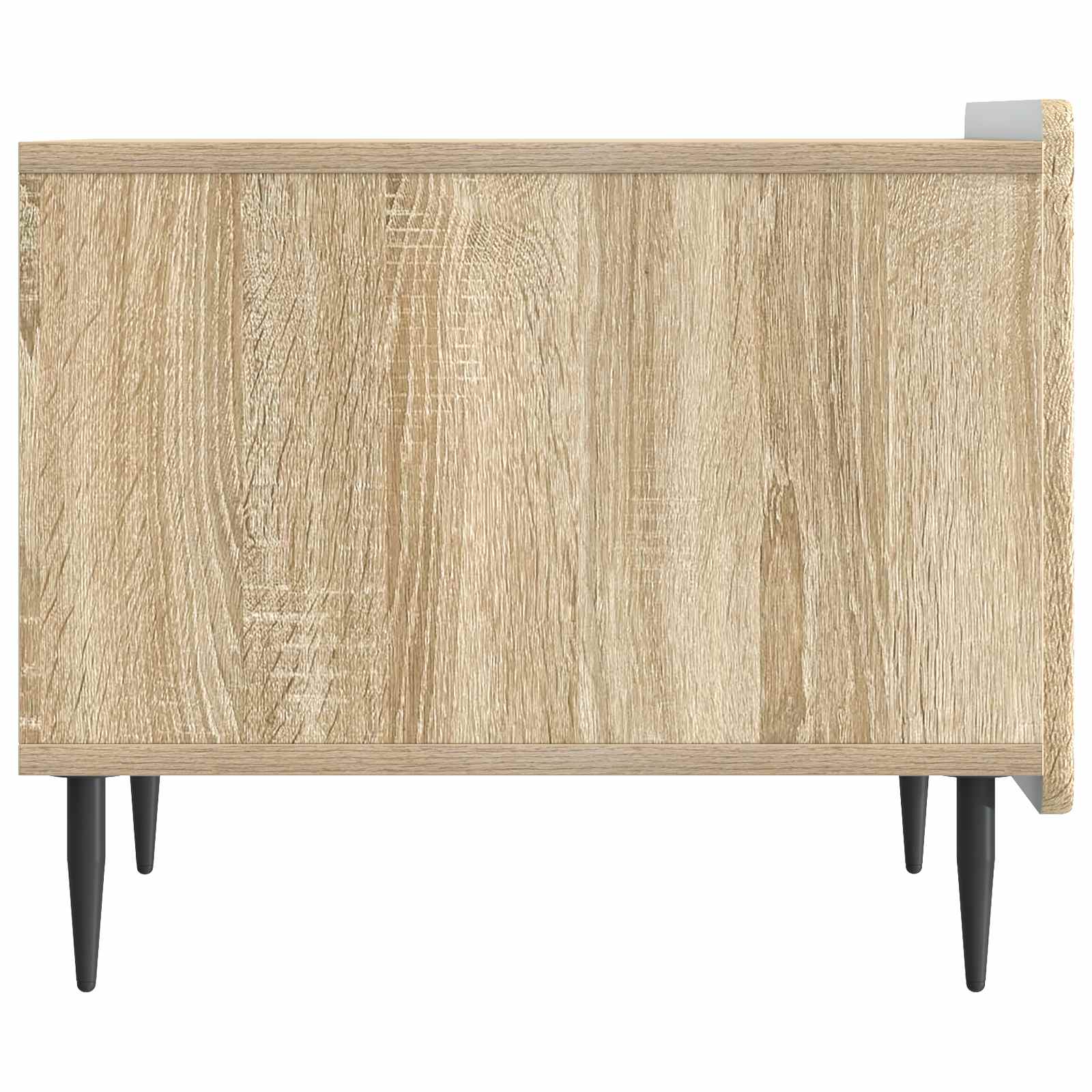 Mesa de Café Roble Sonoma 49 x 50 x 42 cm Madera de Ingeniería