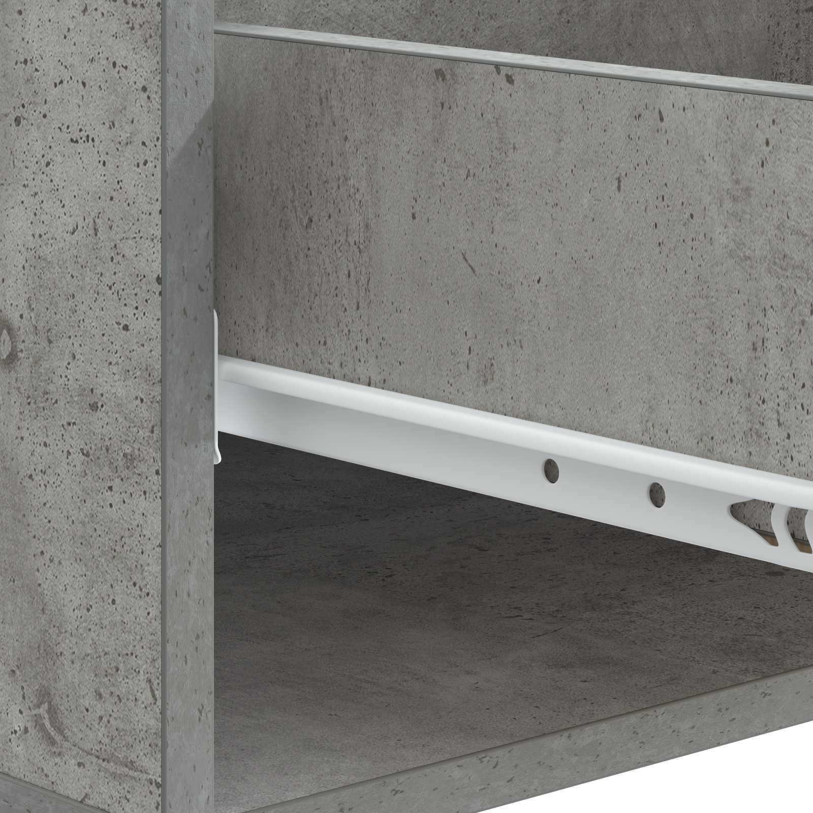 Mesa de Café Gris Hormigón 49 x 50 x 42 cm Madera de Ingeniería