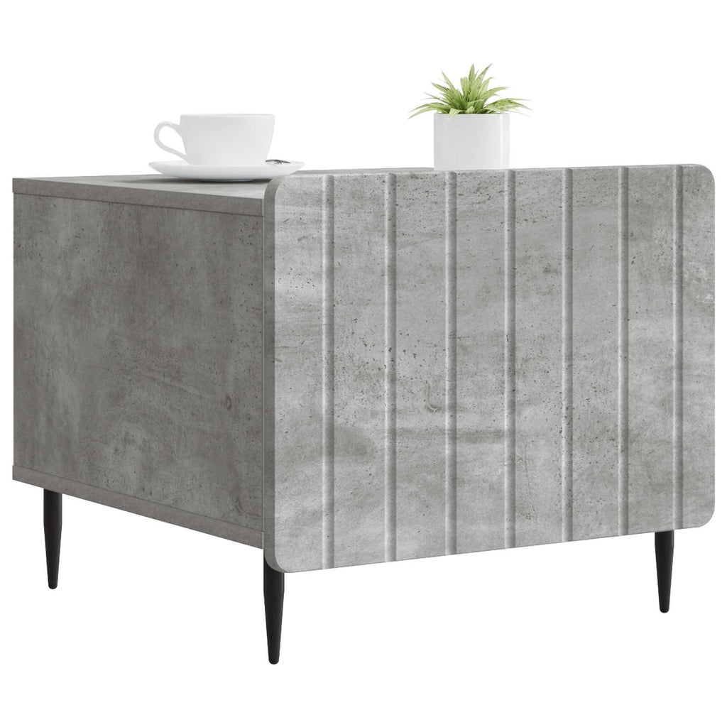 Mesa de Café Gris Hormigón 49 x 50 x 42 cm Madera de Ingeniería