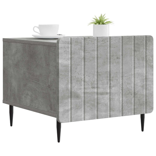 Mesa de Café Gris Hormigón 49 x 50 x 42 cm Madera de Ingeniería