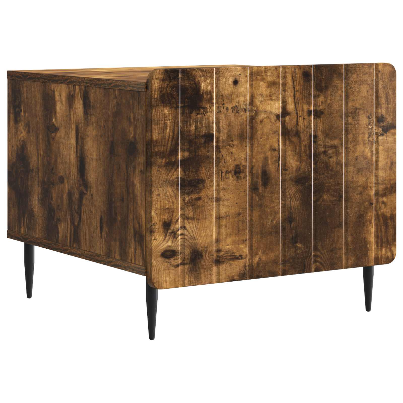 Black Coffee Table 49 x 50 x 42 cm Engineered Wood