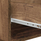 Mesa de Café con cajón Madera envejecida 49 x 50 x 42 cm