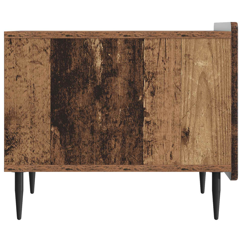 Mesa de Café con cajón Madera envejecida 49 x 50 x 42 cm