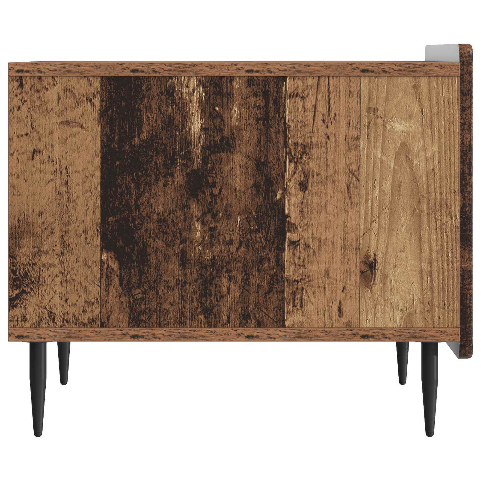 Mesa de Café con cajón Madera envejecida 49 x 50 x 42 cm
