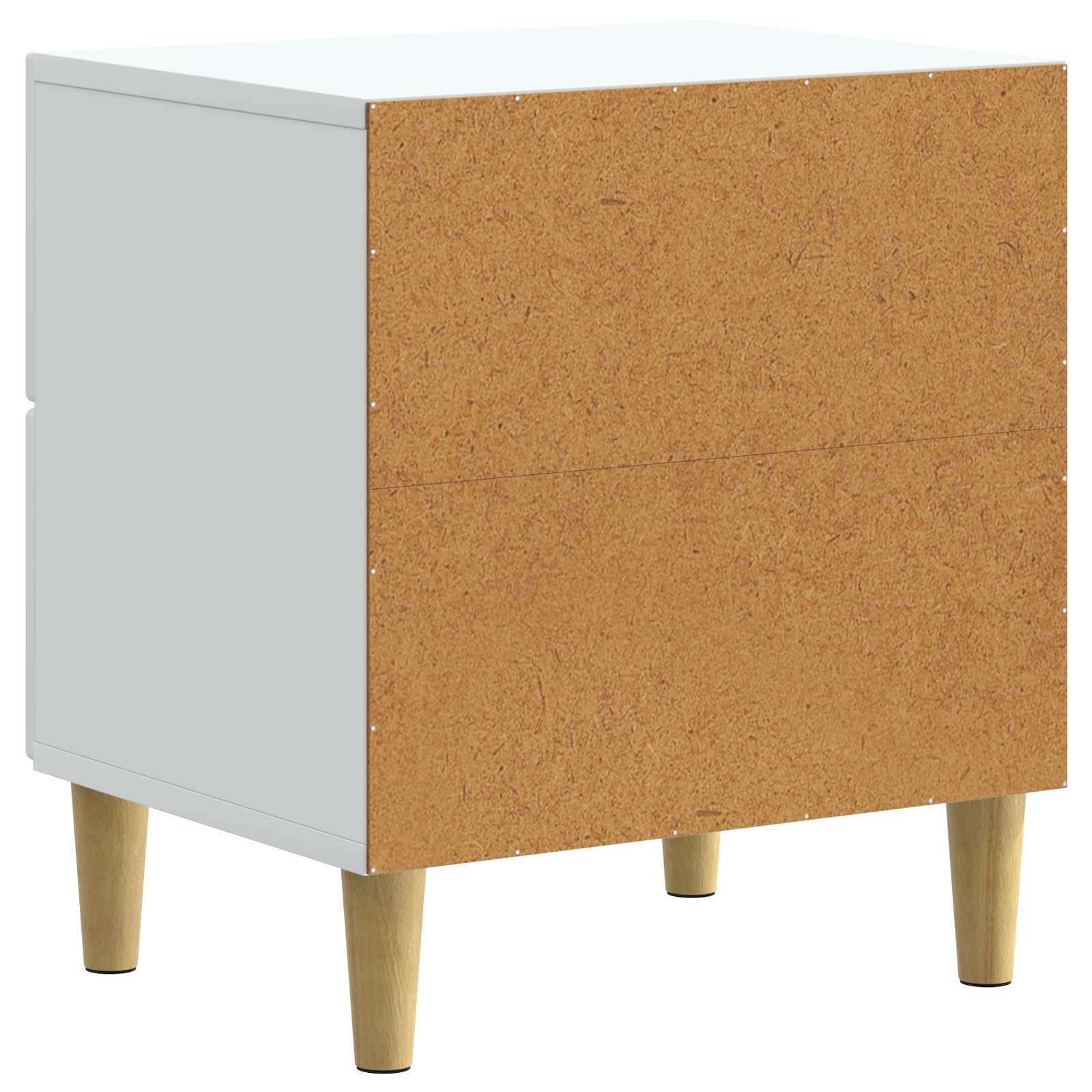 Armario de Noche 2 pcs 43 x 34,5 x 48 cm Madera de Ingeniería