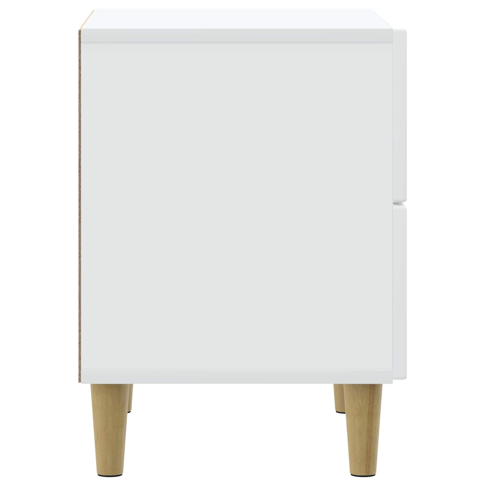 Armario de Noche 2 pcs 43 x 34,5 x 48 cm Madera de Ingeniería