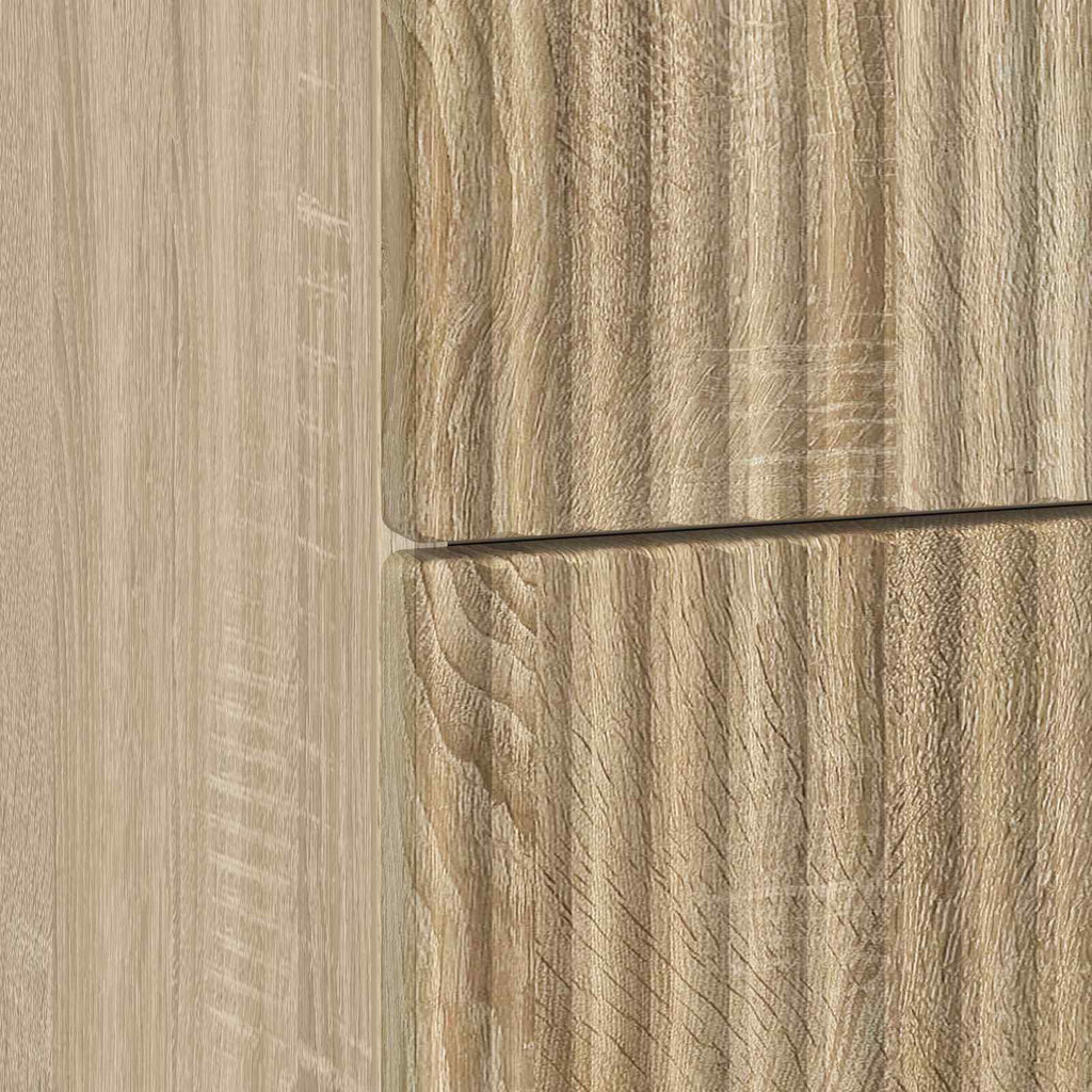 Armario de Noche con cajón 2 pcs Roble Sonoma 43 x 34,5 x 48 cm