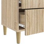 Armario de Noche con cajón 2 pcs Roble Sonoma 43 x 34,5 x 48 cm
