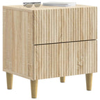 Armario de Noche con cajón 2 pcs Roble Sonoma 43 x 34,5 x 48 cm