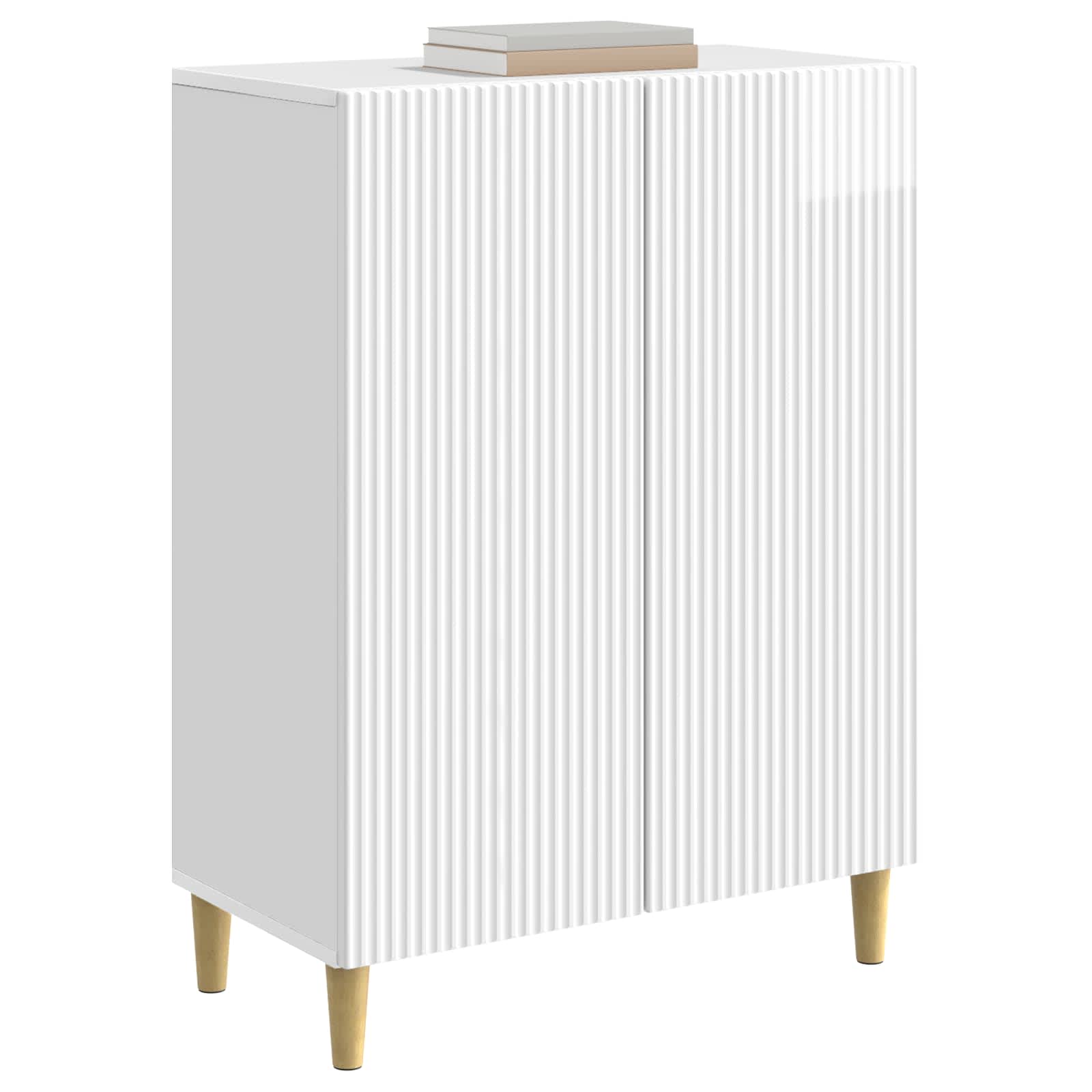 Aparador Brillante 66 x 34,5 x 90 cm Madera de Ingeniería