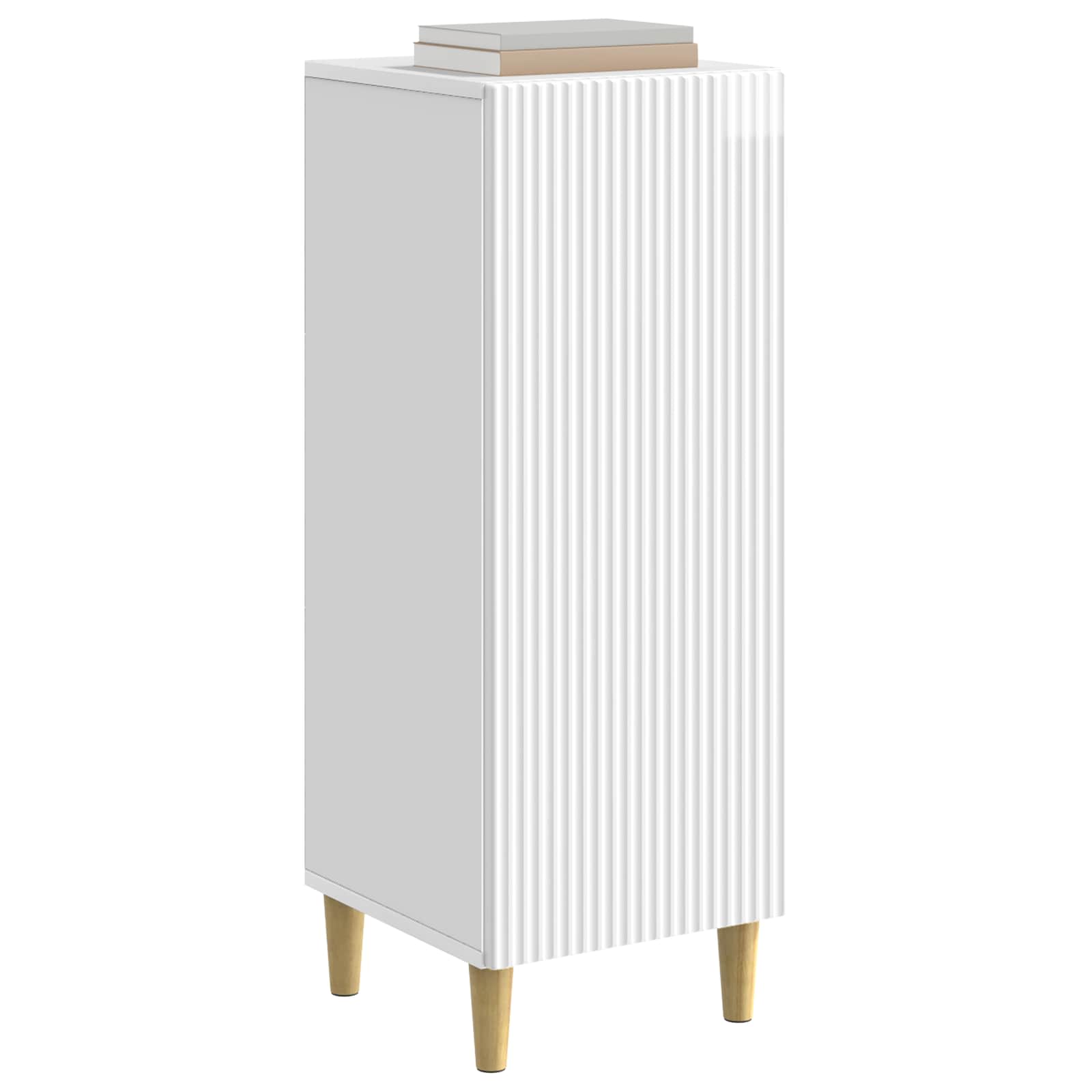 Aparador Brillante 33 x 34,5 x 90 cm Madera de Ingeniería