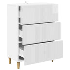 Cajonera Brillante 66 x 34,5 x 90 cm Madera de Ingeniería