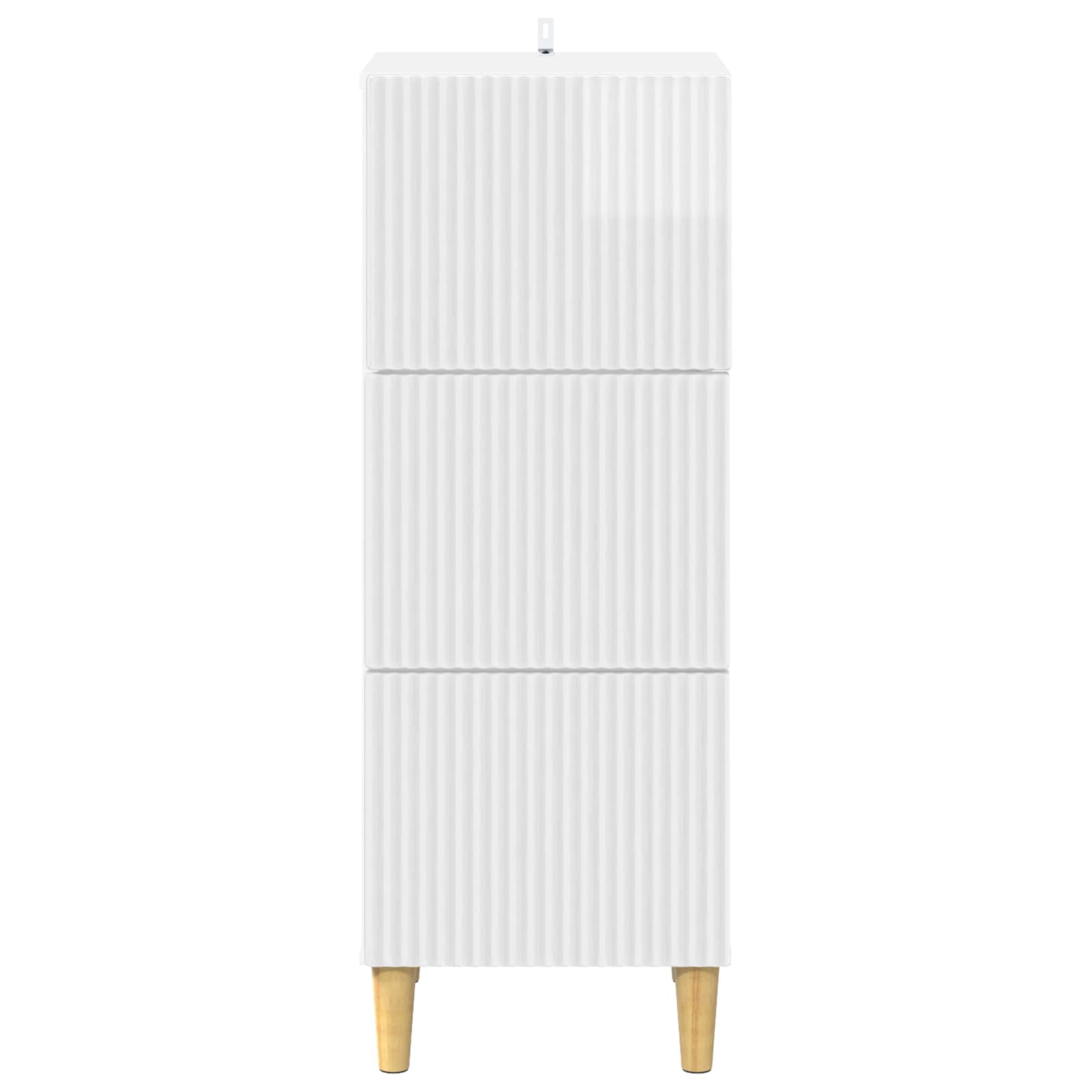 Cajonera Brillante 33 x 34,5 x 90 cm Madera de Ingeniería