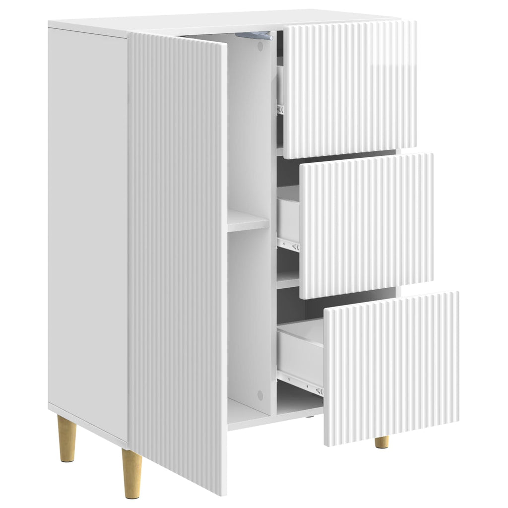 Aparador Brillante 66 x 34,5 x 90 cm Madera de Ingeniería