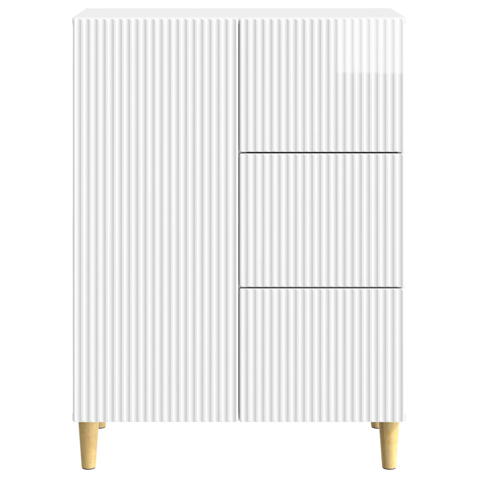 Aparador Brillante 66 x 34,5 x 90 cm Madera de Ingeniería